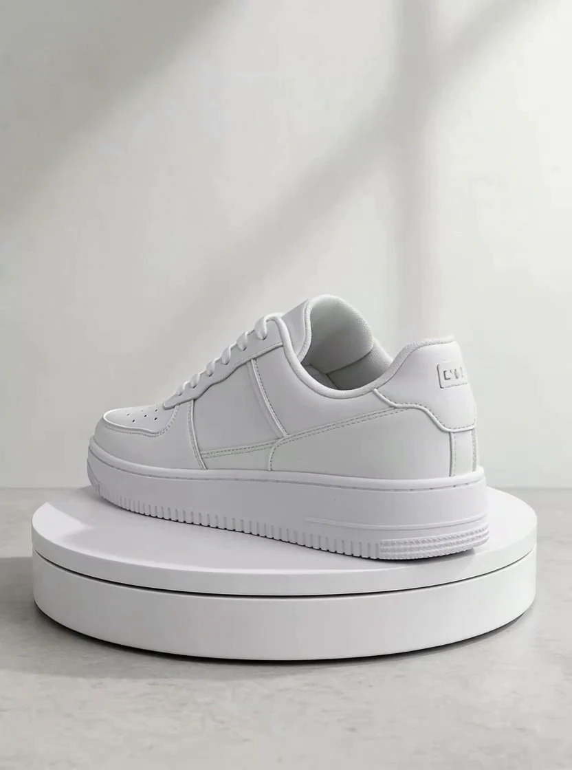 Source still image of a sneaker before animation